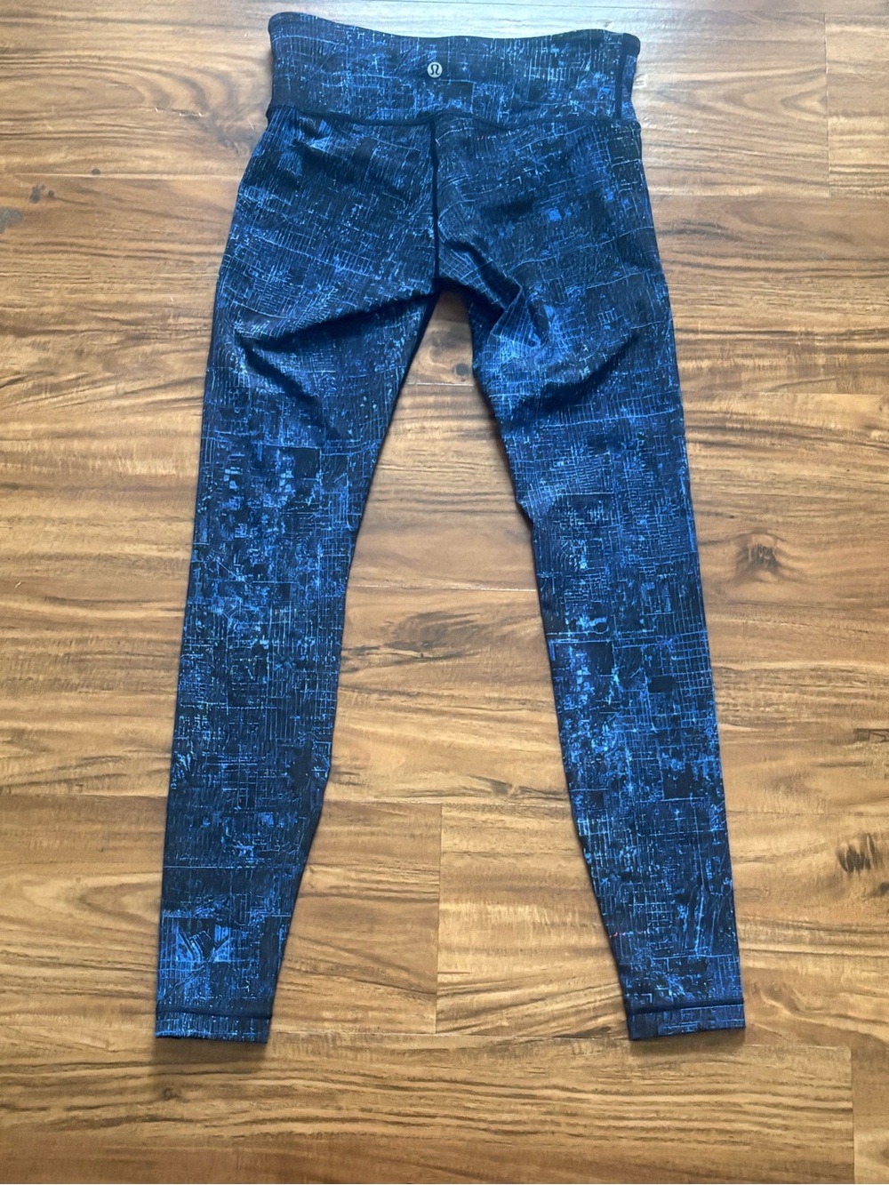lululemon athletica Men's Navy Blue Patterned Skinny Jeans - Picture 5 of 6